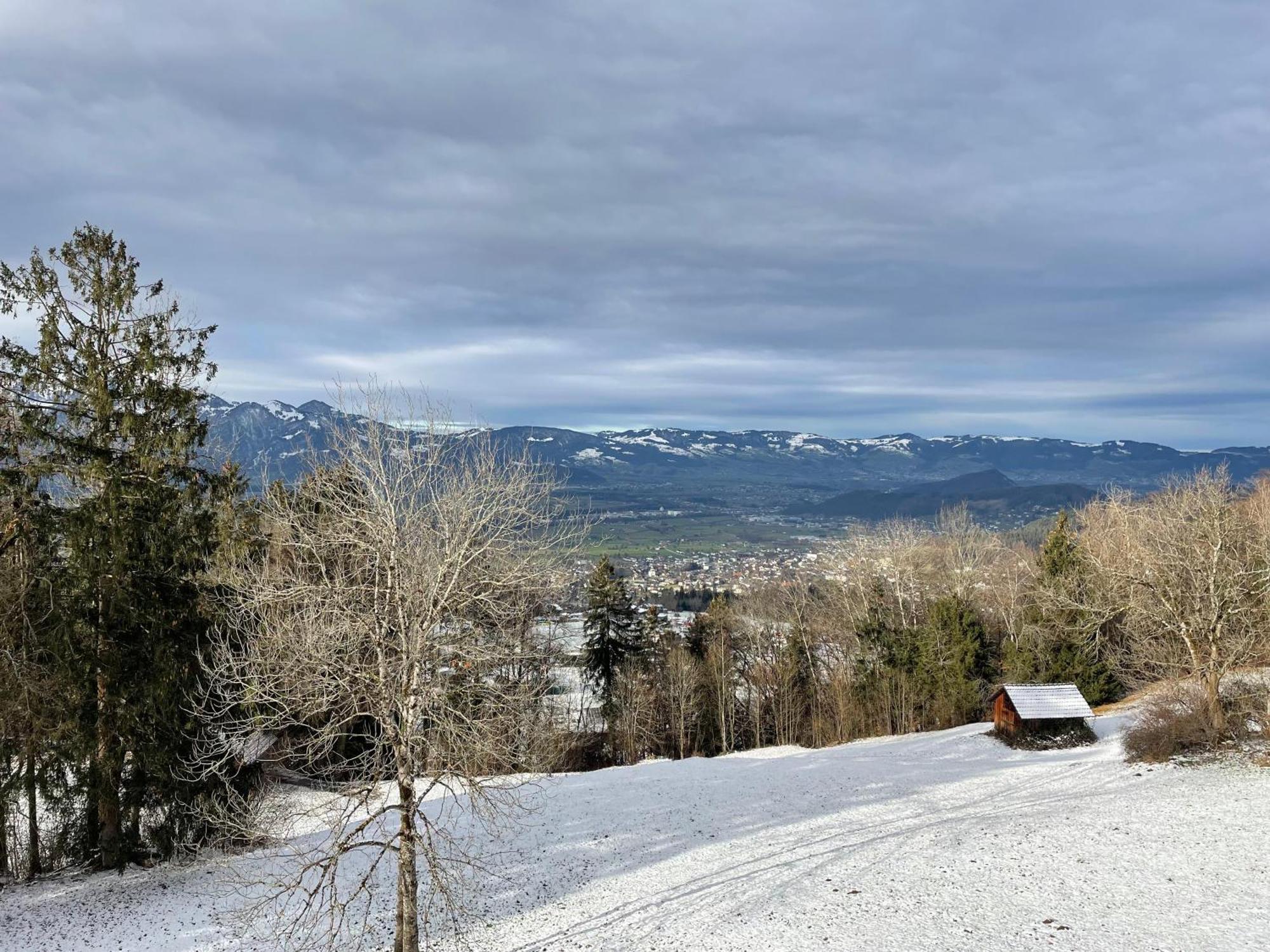 Gemuetliche Wohnung Mit Talblick Batschuns Exteriér fotografie